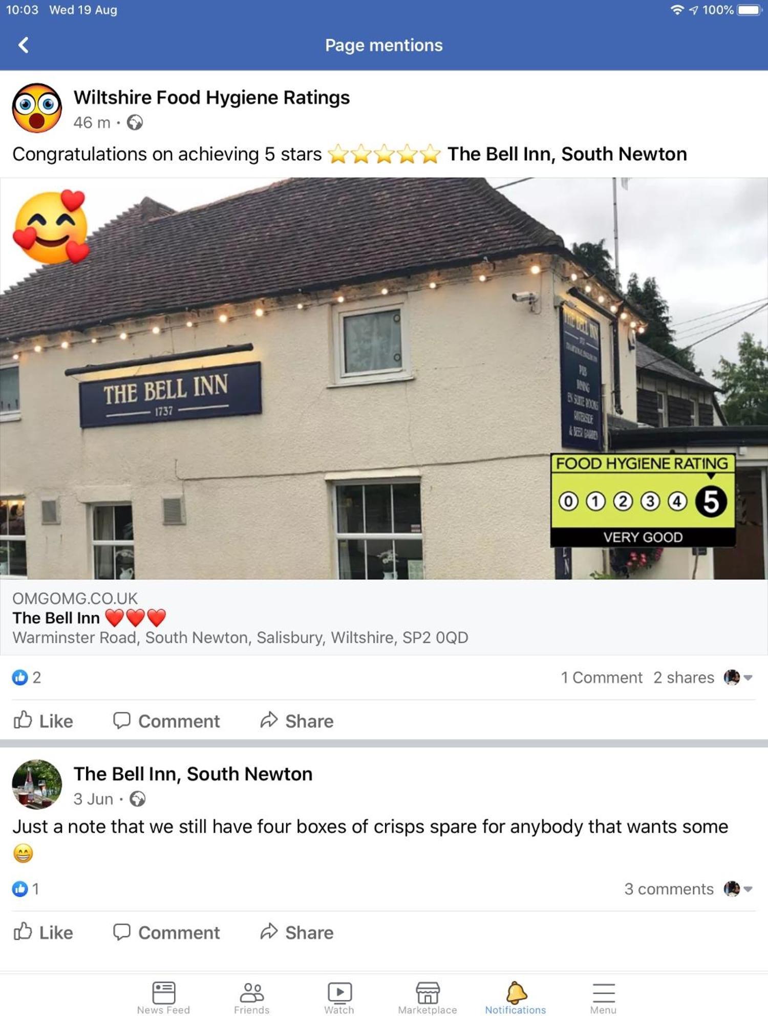 The Bell Inn Salisbury Dış mekan fotoğraf